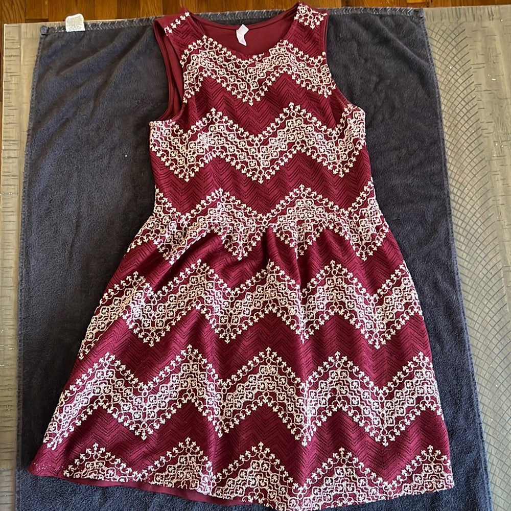 Maroon dress